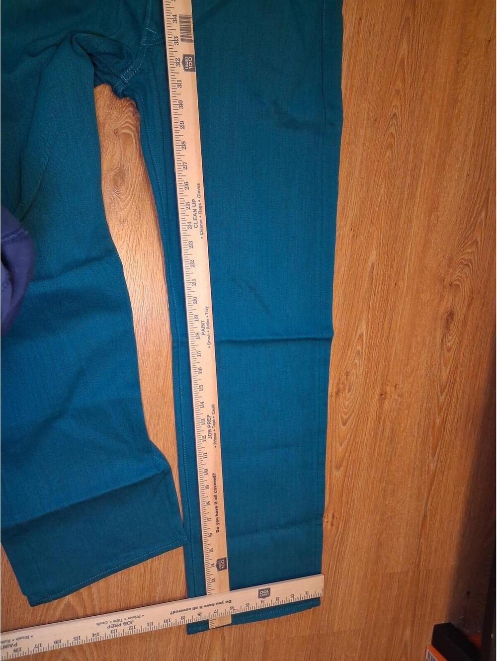 NEW Levis 501 Jeans 36x32 Teal Geen Cotton Straight Leg - Picture 11 of 11